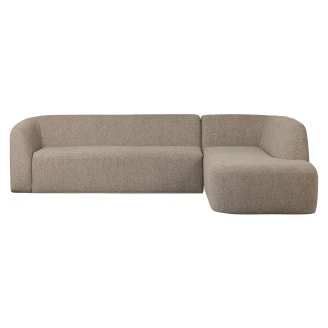 Woood Hjørnesofa Høyre <strong>Sloping</strong>  Beige