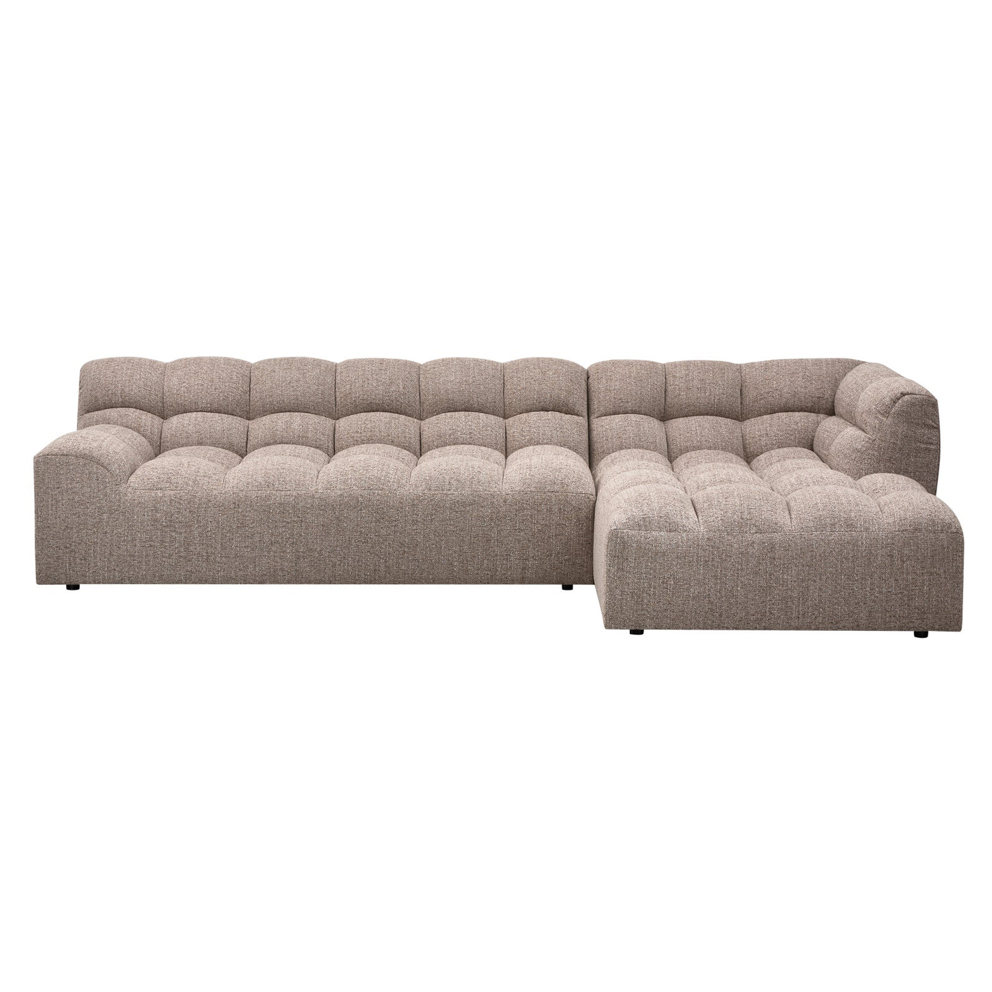 Woood Sofa Høyre Allure Alpha Lysbrun