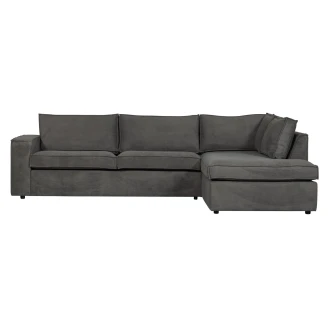 Woood Hjørnesofa Høyre <strong>Thomas</strong>  Mørkgrå