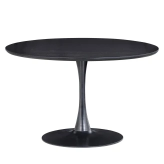 Woood Spisebord <strong>Sammy</strong>  Svart Ø 120 cm