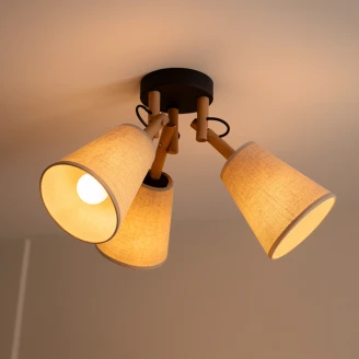 Taklampe <strong>Sona</strong>  Trio Beige Matt