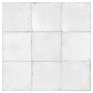 Dune Gulvflis <strong>Atlantique</strong>  Blanc Matt 20x20 cm