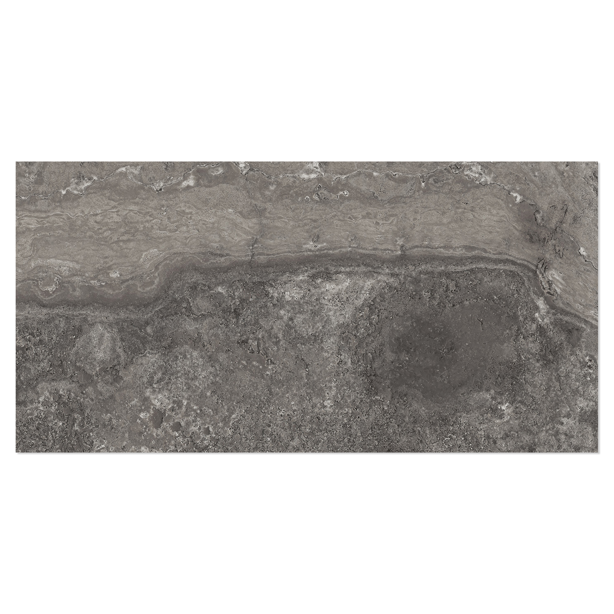 Gulvflis Lithos Mørk Grå Matt 30x60 cm