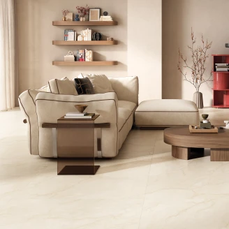 Marmor Gulvflis <strong>Venata</strong>  Ljusbeige Matt 60x120 cm