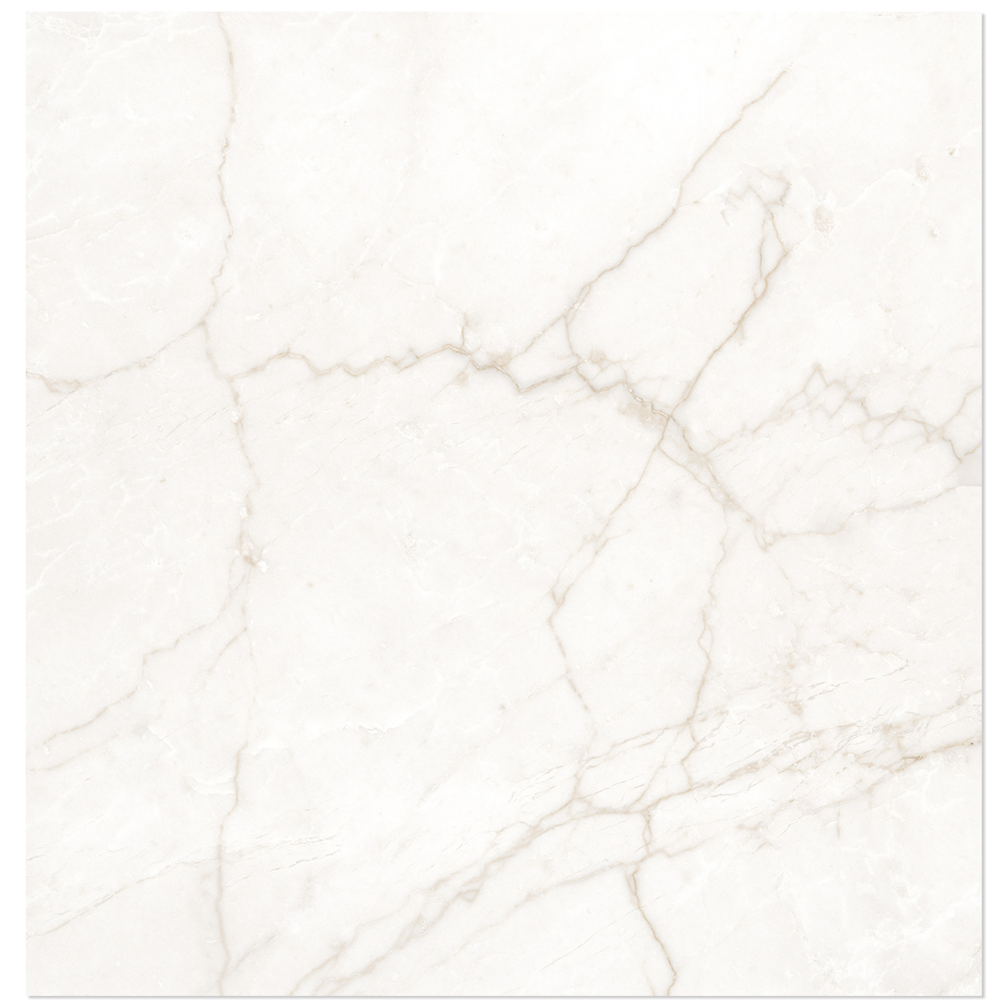 Marmor Gulvflis Venata Hvit-Gull Matt 60x60 cm