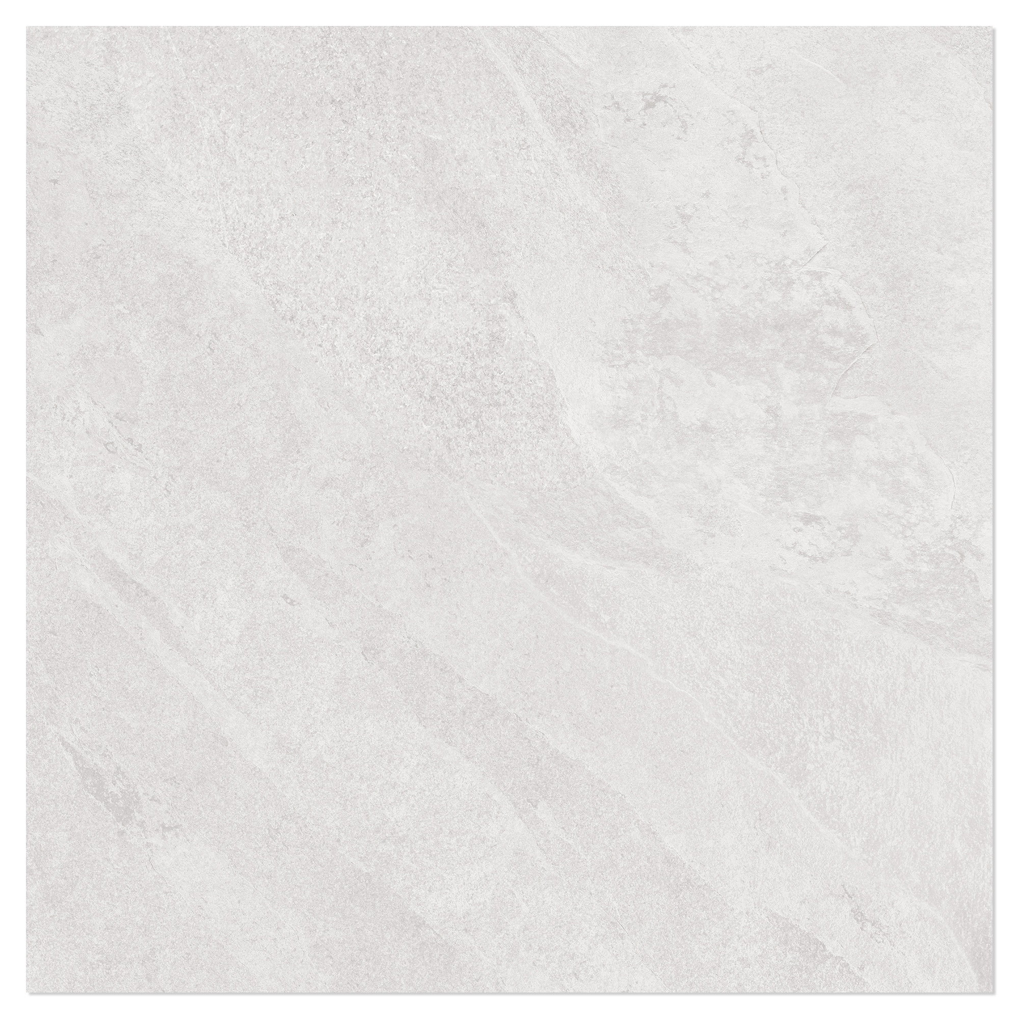 Gulvflis Bergton Hvit Matt-Sateng 90x90 cm