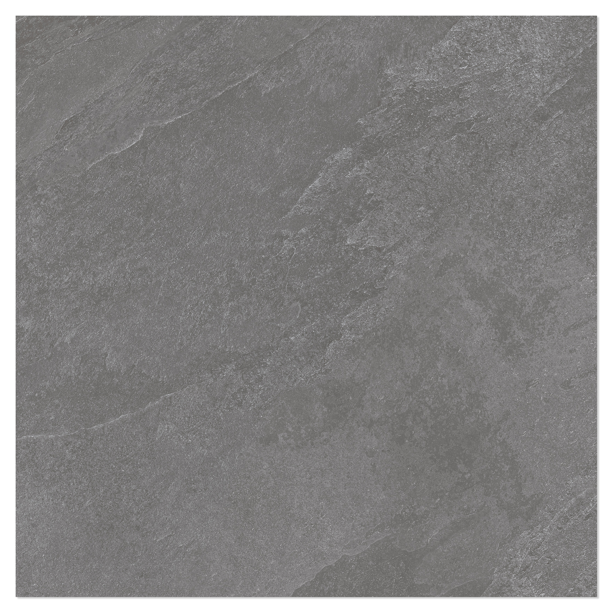 Gulvflis Bergton Svart Matt-Sateng 90x90 cm