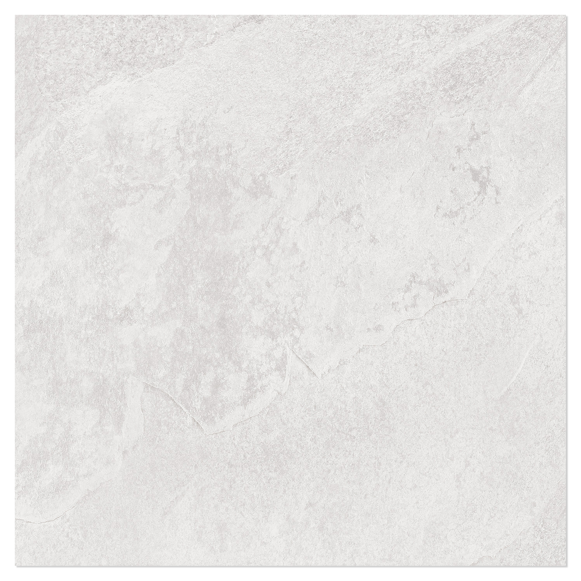 Gulvflis Bergton Hvit Matt-Sateng 60x60 cm