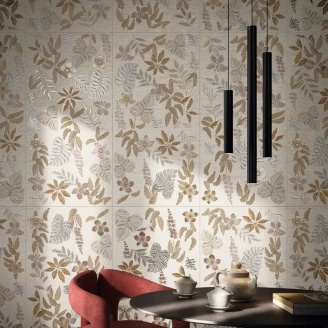 Dekor Veggflis <strong>Bloomia</strong>  Foglia Matt-Blank 60x120 cm
