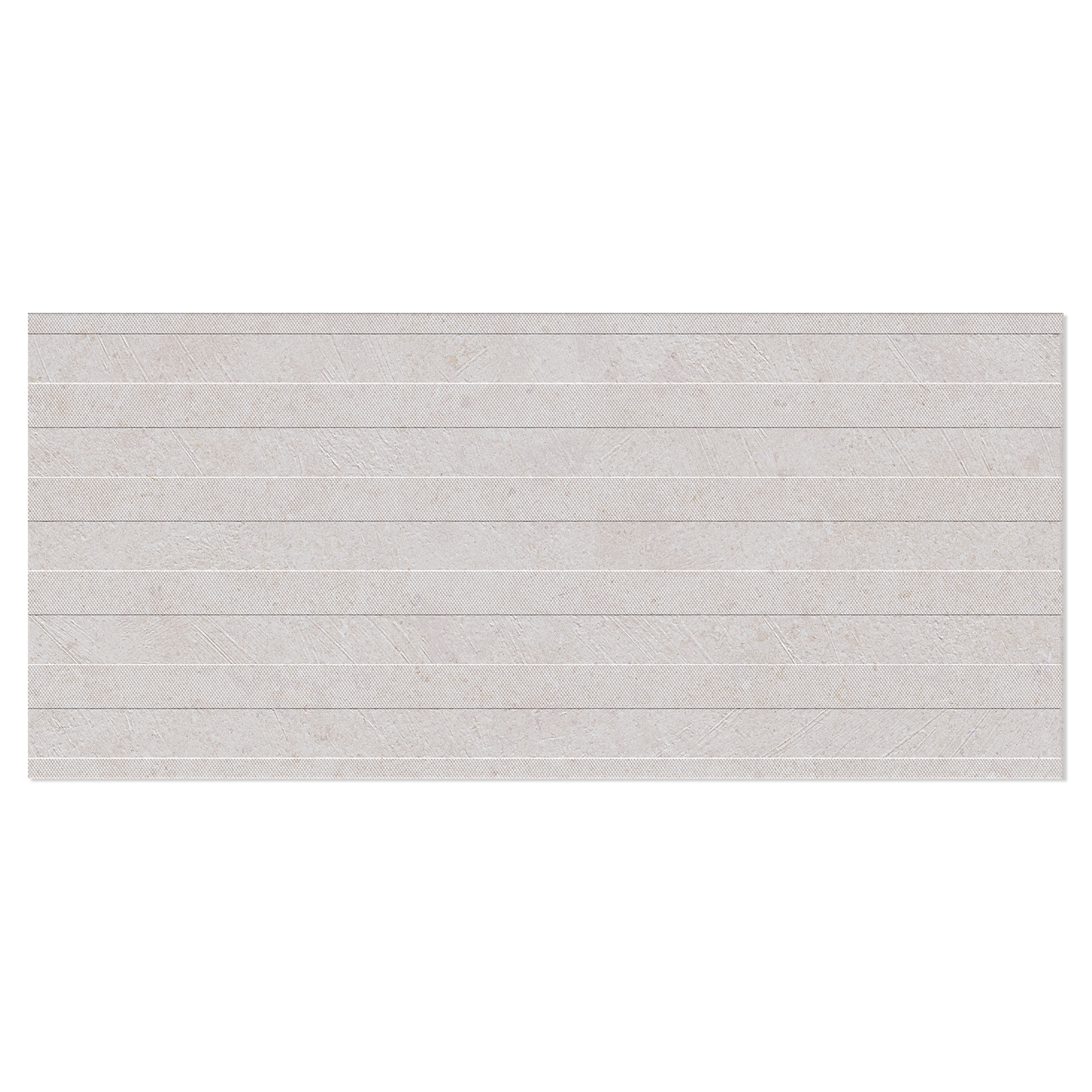 Veggflis Kalksten Sand Ivory Matt Relieff 36x80 cm
