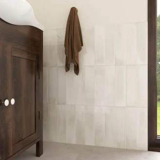 Dekor Veggflis <strong>Ember</strong>  Dekor Gråbeige Blank 30x60 cm