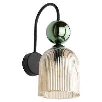 Vegglampe <strong>Elios</strong>  Grønn Blank