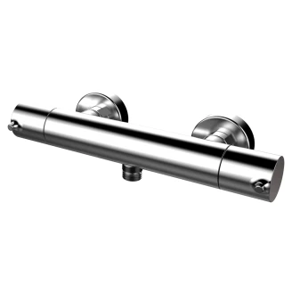 Dusjbatteri <strong>Carenza</strong>  Krom Blank med Termostat