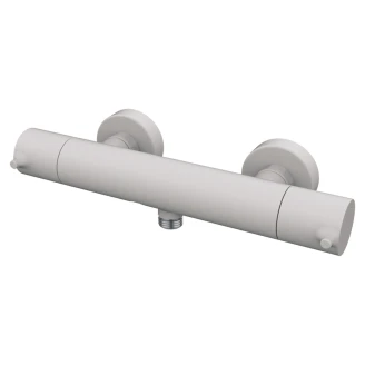 Dusjbatteri <strong>Carenza</strong>  Hvit Matt med Termostat