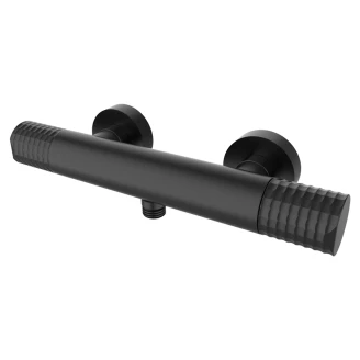 Dusjbatteri <strong>Elandra</strong>  Metall Svart Matt med Termostat