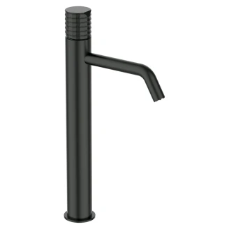 Servantbatteri <strong>Elandra</strong>  31 cm Metall Svart Matt Høy