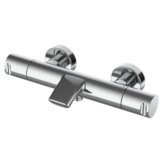 Badekarbatteri <strong>Kelver</strong>  Krom Blank med Termostat