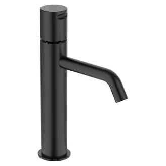 Servantbatteri <strong>Kelver</strong>  23 cm Metall Svart Matt Høy