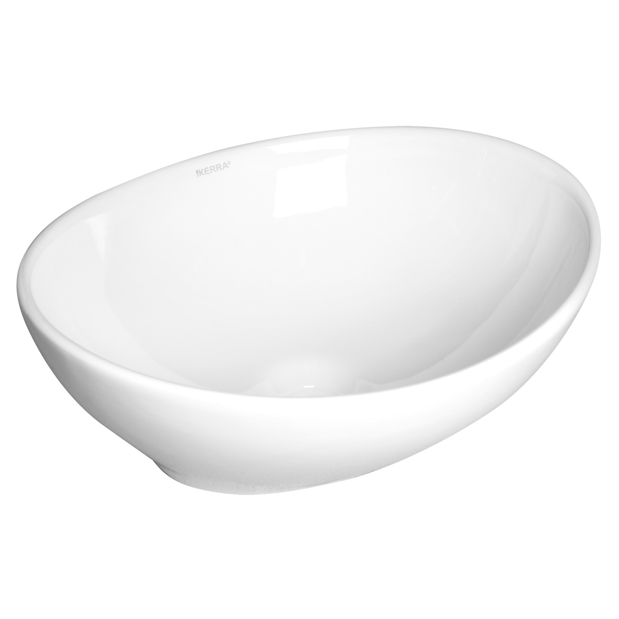 Servant Nuvia Hvit Blank 42x34 cm