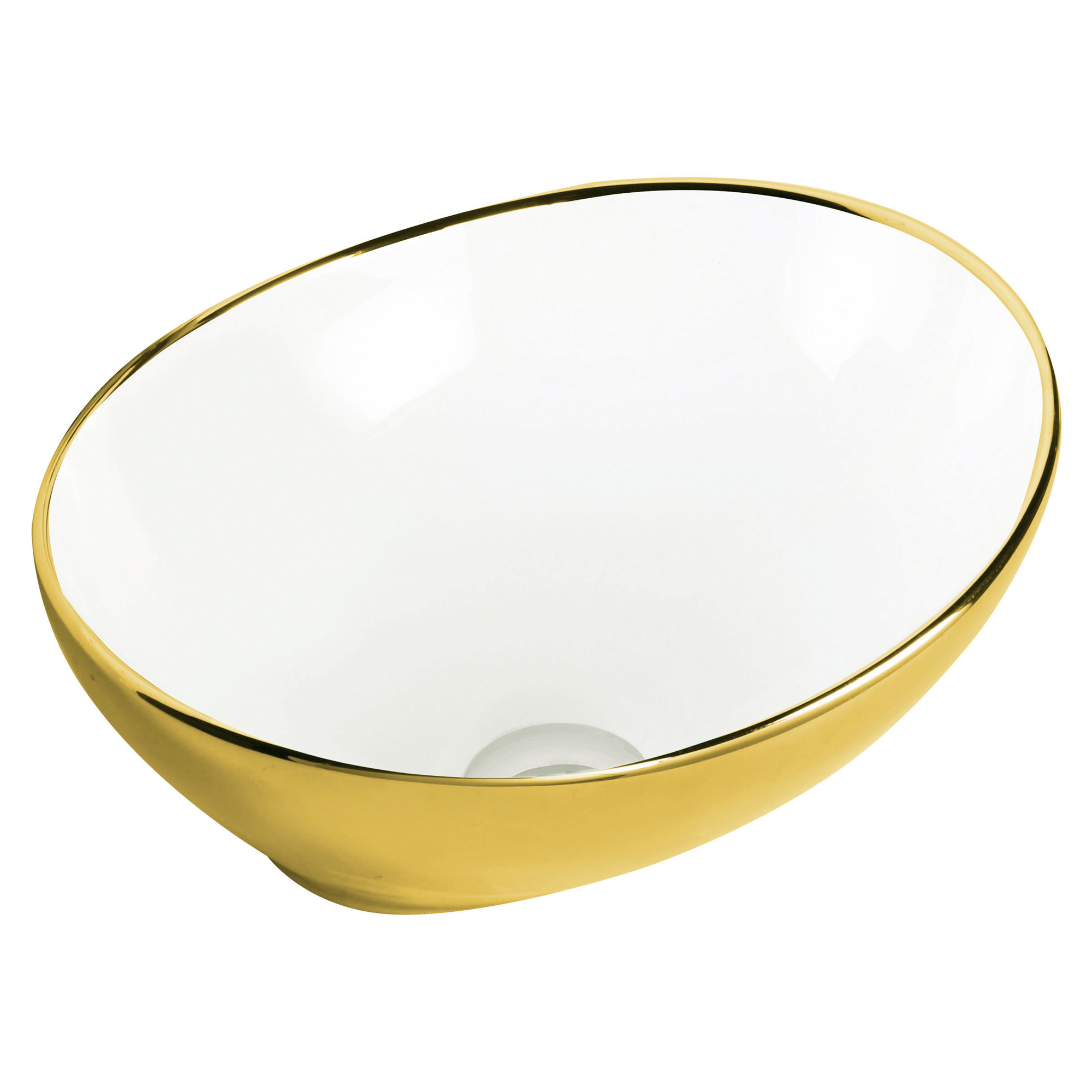 Servant Nuvia Guld Blank 42x34 cm