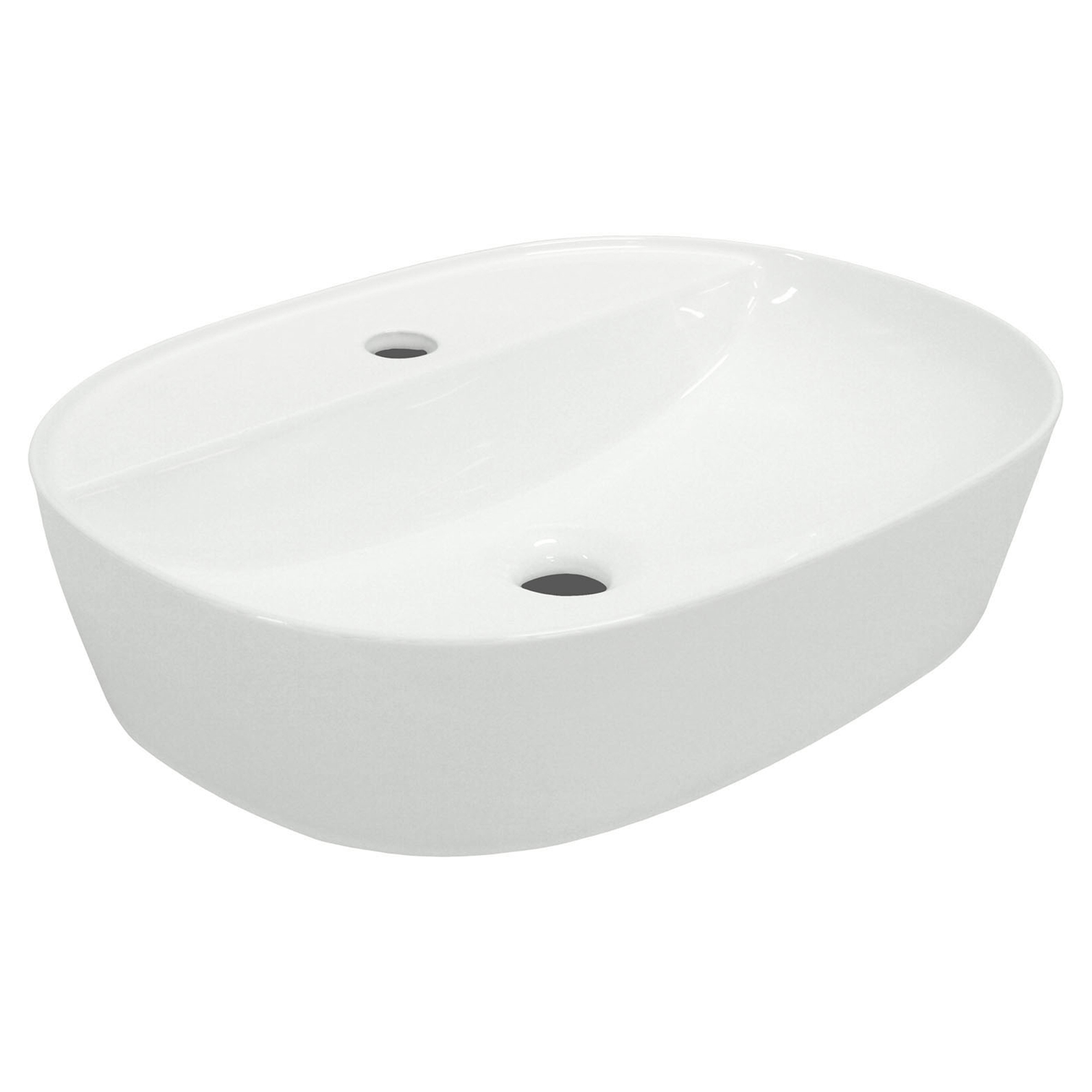 Servant Caryna Hvit Blank 51x38 cm