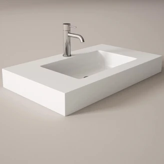 Mineralmarmor Servant <strong>Cavo</strong>  Hvit Matt 100 cm