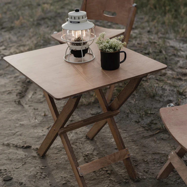Barebones Sammenleggbart Hagebord Ridgetop Tre