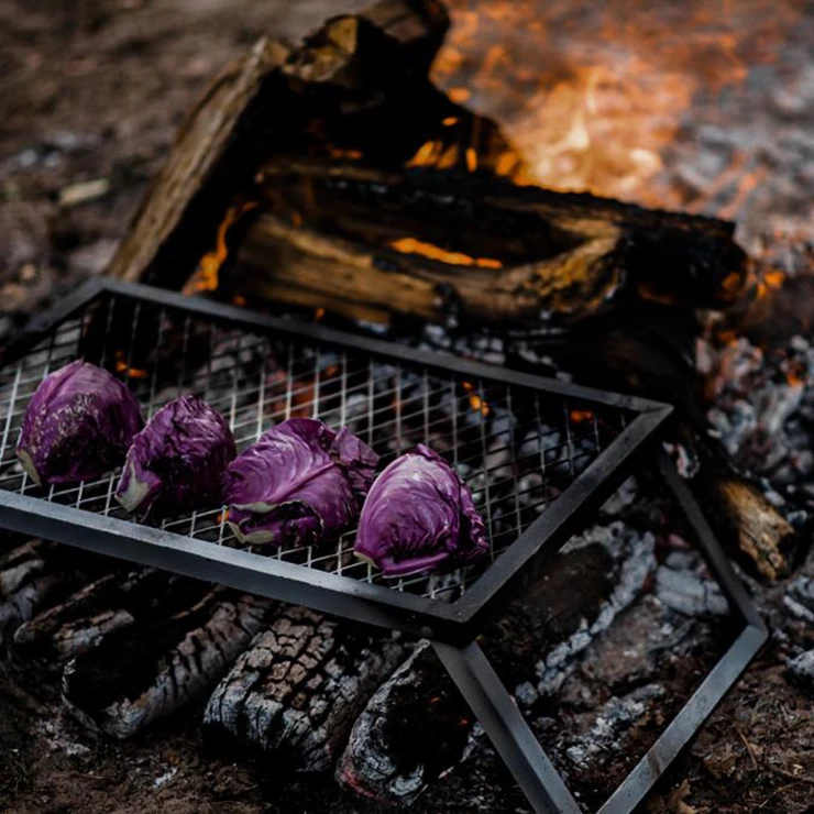 Barebones Grillrist Rektangulær Cowboy Sort