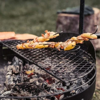 Barebones Grillrist til Ildskål S <strong>Cowboy</strong>  Sort
