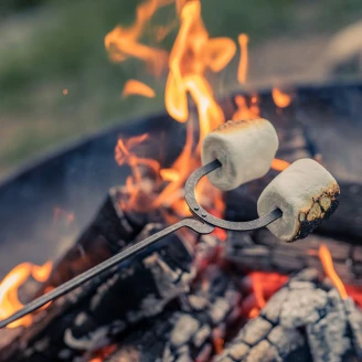 Barebones Sett med Grillgafler 2 stk <strong>Cowboy</strong>  Sort