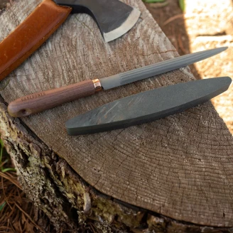 Barebones Slipe- og Brynesett med Hylster <strong>Woodsman</strong>  Sort