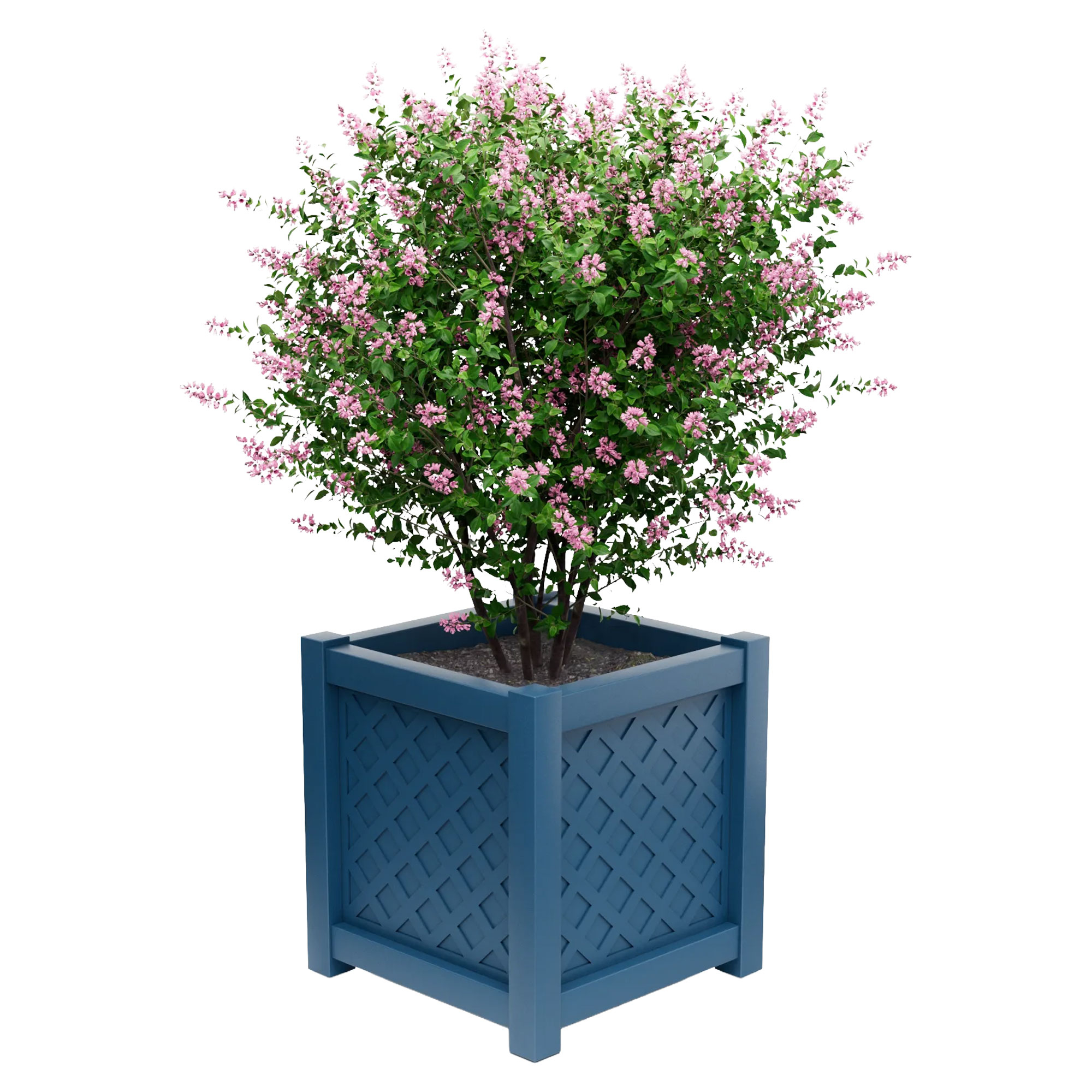 Utekrukke Metall Bloomsbury Azurblå 60 cm