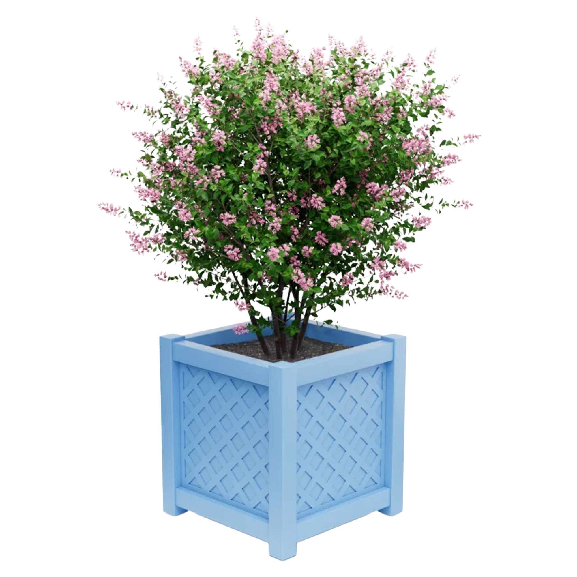 Utekrukke Metall Bloomsbury Pastellblå 60 cm