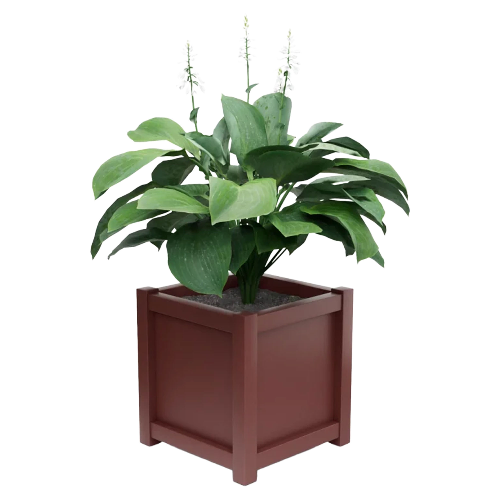 Utekrukke Metall Elmsford Rubinrød 75 cm