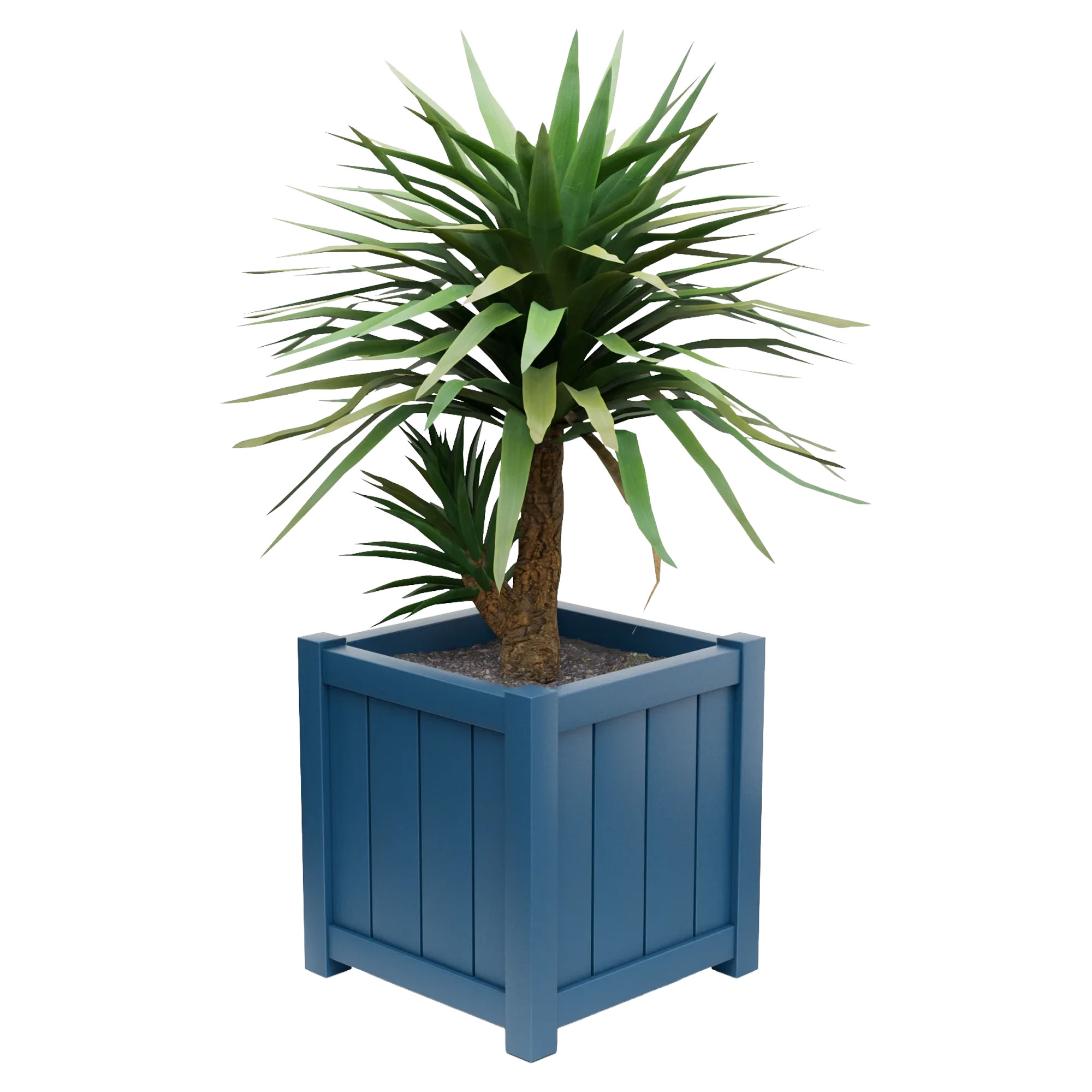 Utekrukke Metall Edenbridge Azurblå 60 cm