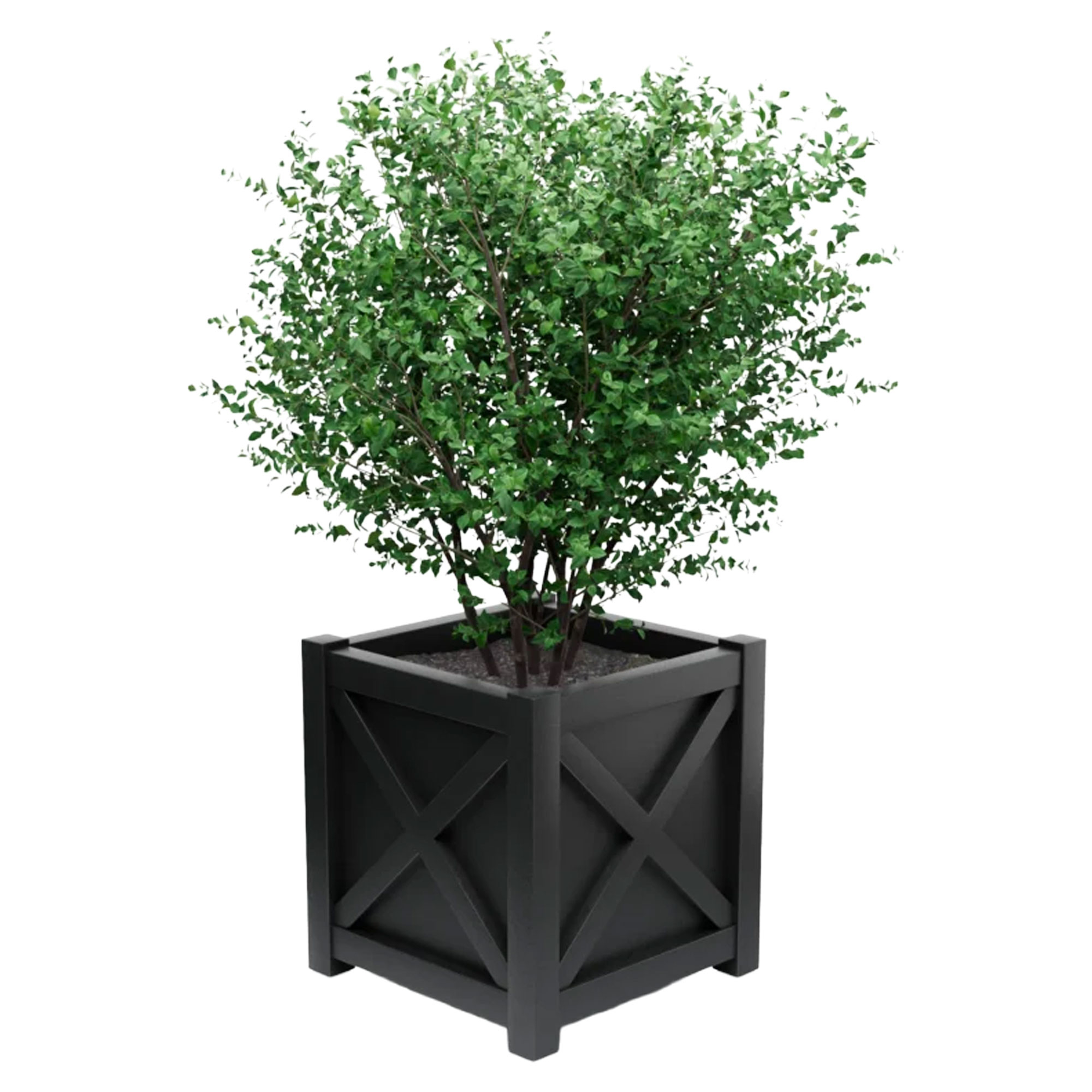 Utekrukke Metall Berkley Sort 75 cm