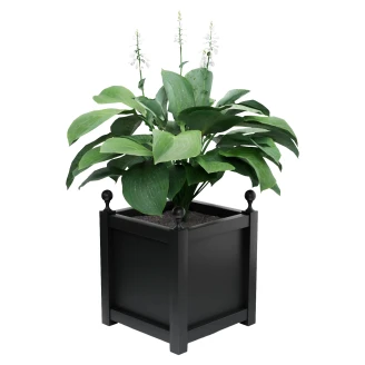 Utekrukke Metall <strong>Elmsford</strong>  Sort 75 cm med Dekorative Kuler