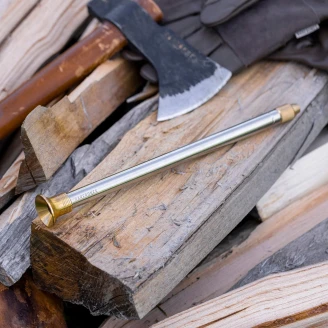 Barebones Teleskopisk Blåserør for Opptenning <strong>Woodsman</strong>  Sølv