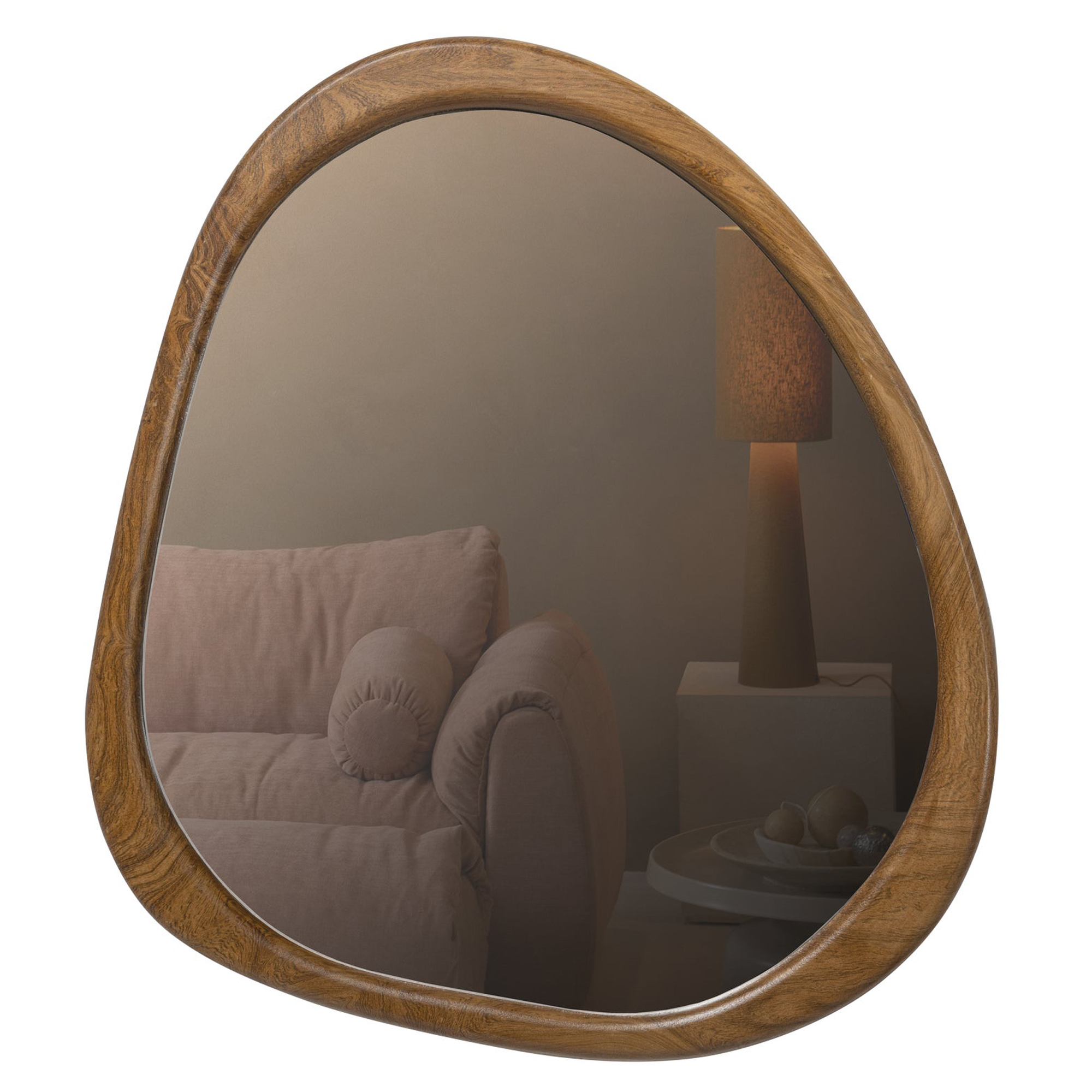 Woood Speil Leif Beige 48x44 cm