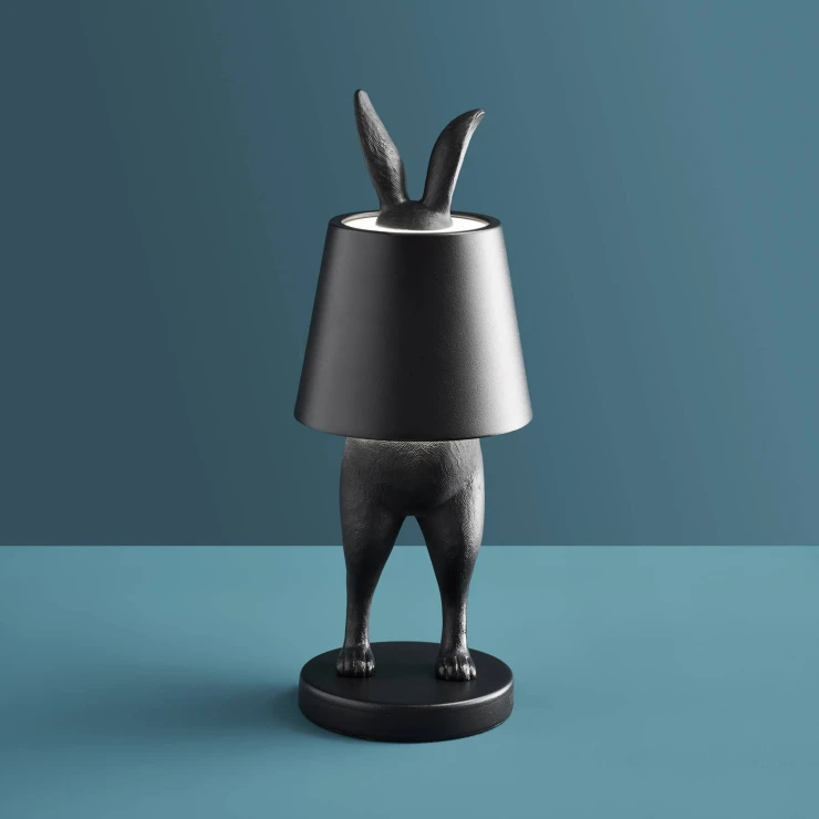 Werner Voss LED-Bordlampe Hiding Rabbit Svart