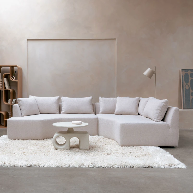 Zuiver Sofa Høyre Prosper Beige