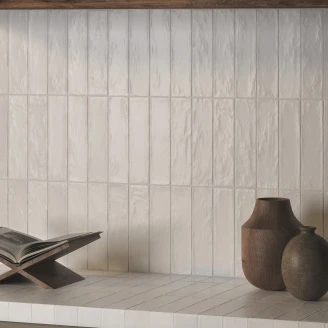 Dune Veggflis Riad Hvit Blank 6x25 cm