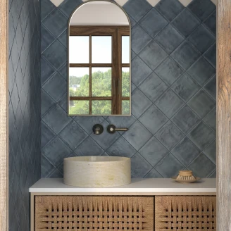 Dune Veggflis Riad Denim Blank 13x13 cm