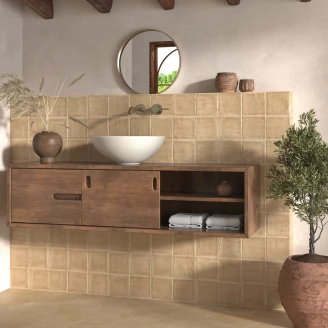 Dune Veggflis Riad Vete Blank 13x13 cm