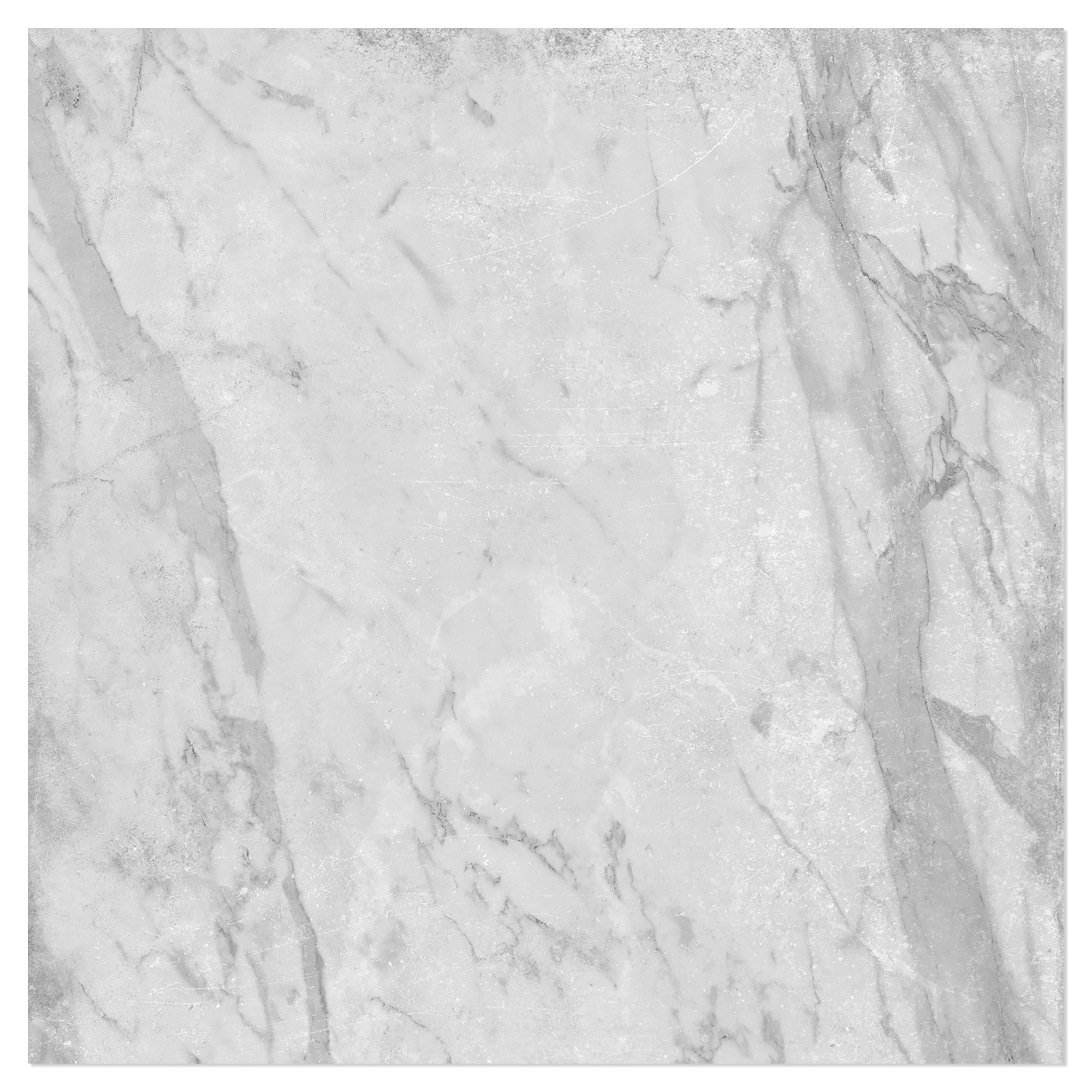 Marmor Gulvflis Palatina Lys Grå Matt 60x60 cm
