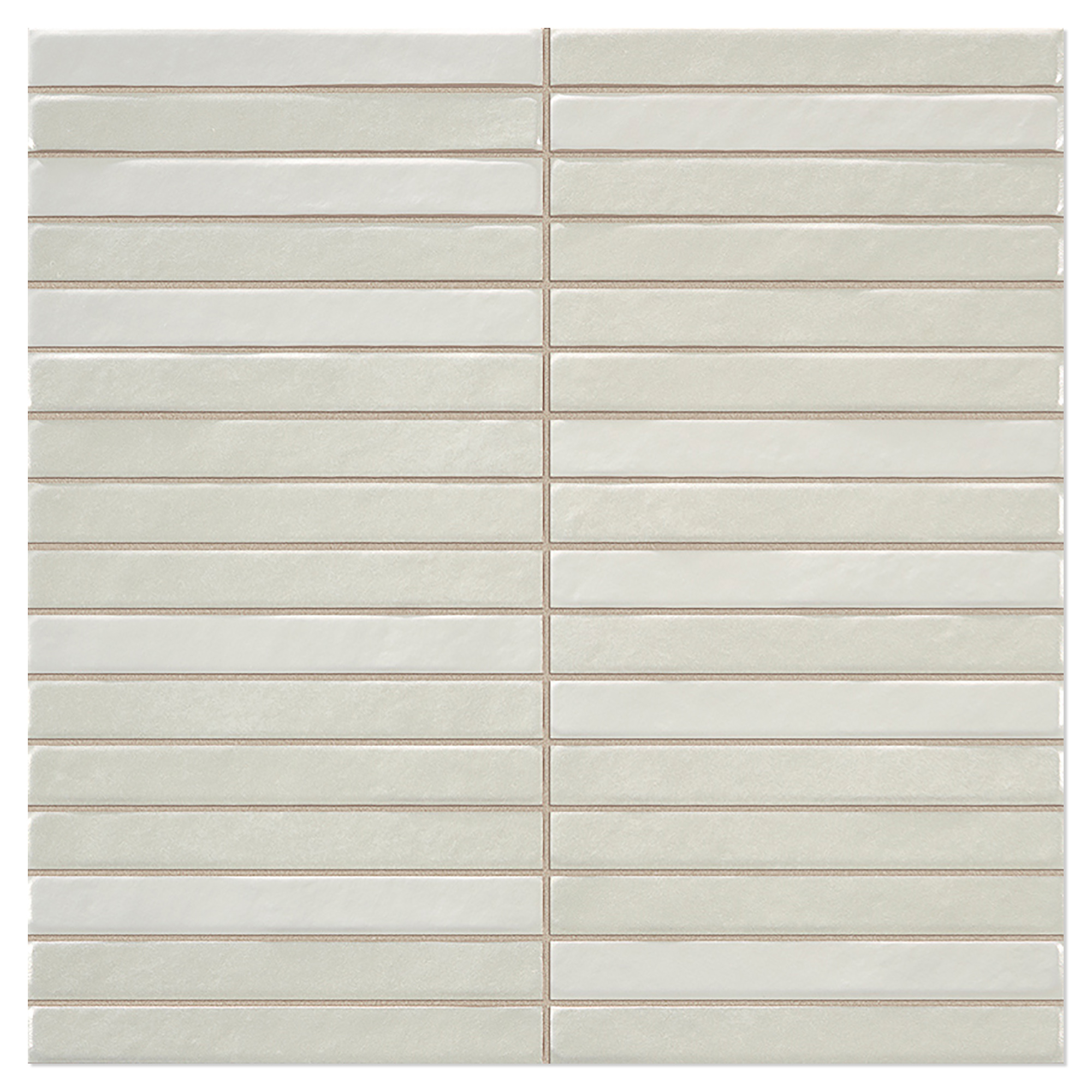 Veggflis Strimma Beige-Penn Matt 35x35 cm