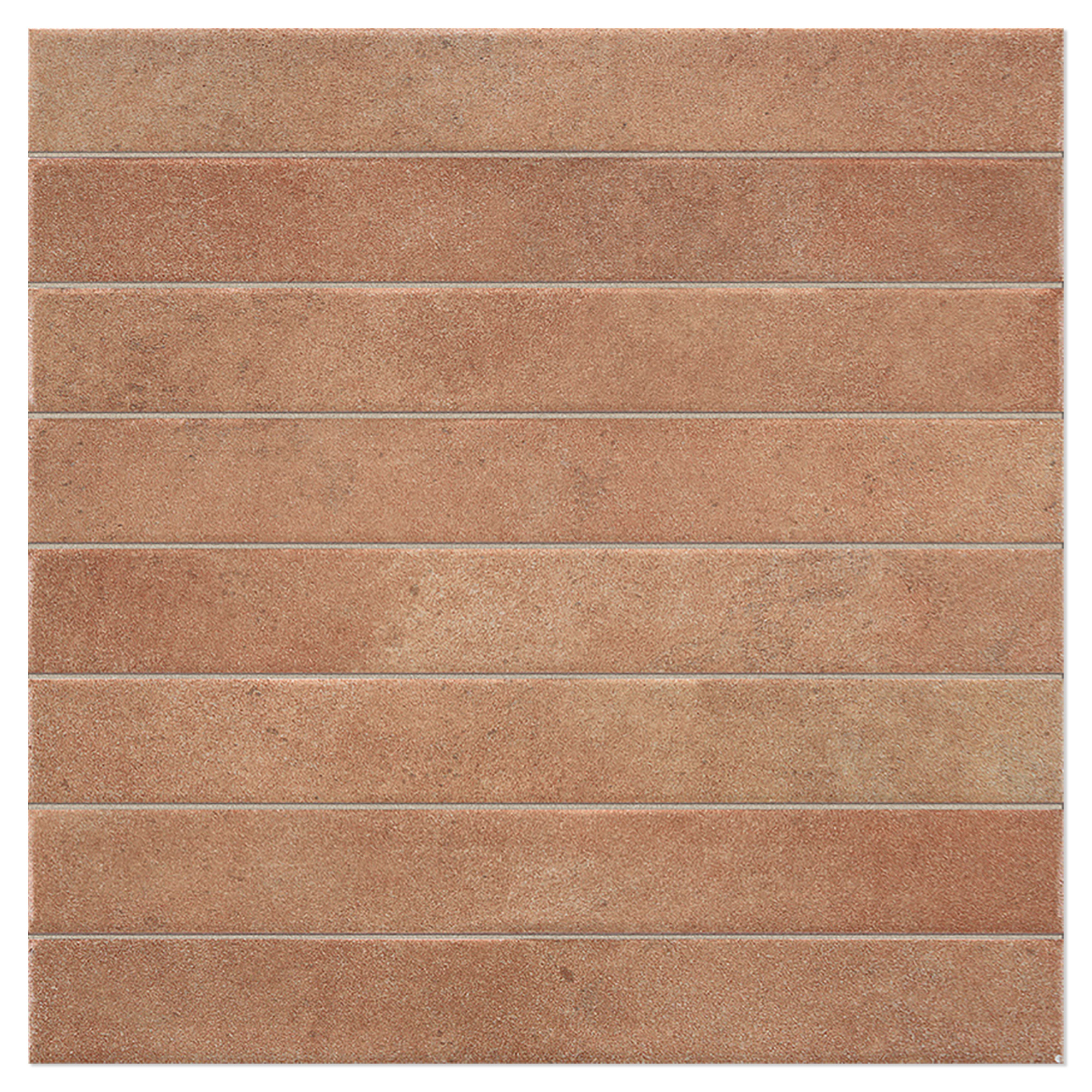 Veggflis Terrak Rød-Murstein Matt 35x35 cm