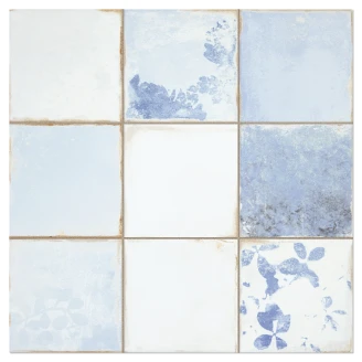Gulvflis <strong>Relic</strong>  Blå Matt-Rustikk 45x45 (15x15) cm