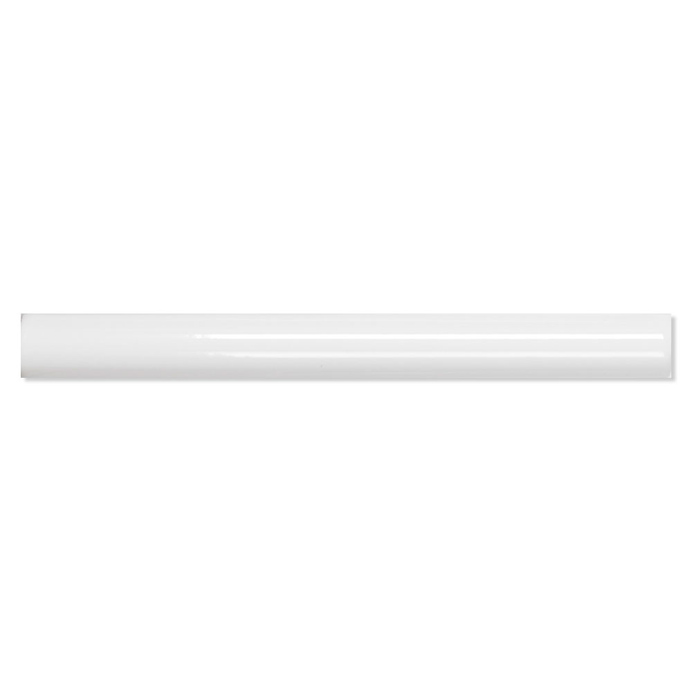 Pissano Veggflis Alboran Hvit Matt 2x15 cm