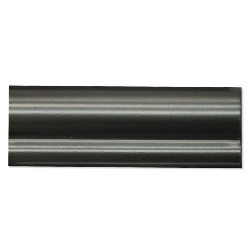 Pissano Veggflis Alboran Svart Matt 5x15 cm